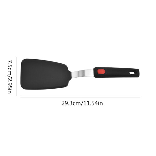 Spatula Éisc Silicone Sliotáilte 1 phíosa 1