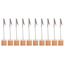 Wooden Picture Holder Clip 10 pcs