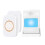 Wireless Doorbell with Vibrating Flashing Light 1 pc 1