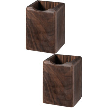 Wooden Pencil Box Desktop Pen Holder 2 Pack