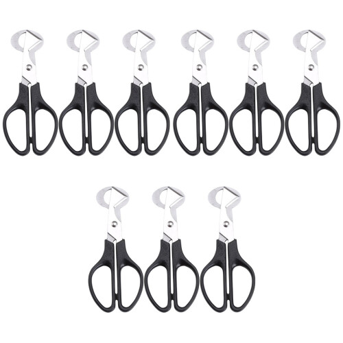 Quail Egg Shell Scissors Metal 9 Pcs
