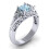 Sapphire Engagement Ring for Couples 1 Piece 1