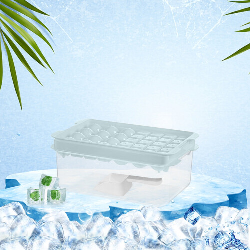 Kayannuo Ice Maker Set: Ice Pellets and Circular Ice Balls