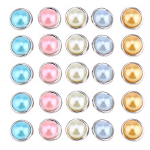 100 petites attaches parisiennes rondes en métal pour scrapbooking et loisirs créatifs