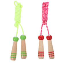 Children's Adjustable Jump Rope with Wooden Handles 2.6M