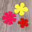 Felt Flower Embellishments for DIY Crafts 150 pcs 5