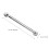 Stainless Steel Bathroom Grab Bar 2.5x40cm 2 pcs 2
