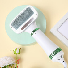 RnemiTe-amo Portable Pet Hair Dryer with Brush, 3 Heat