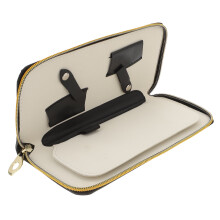 PU scissor pouch for hairdressing 4-scissor capacity