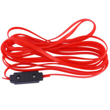 Chinese elastic jump rope red adjustable 2.8m