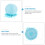 Jellyfish Paper Lantern Colored Hanging Decor 1 Pack 3