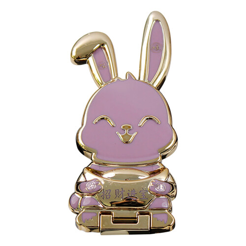 Βάση δαχτυλιδιού τηλεφώνου Kayannuo Easter Clearance Rabbit, βάση στήριξης ABS με ηλεκτρολυτική
