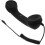 Black 3.5mm Radiation-Proof Telephone Handset 1pc 1