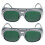 Safety Welding Glasses Polished Lens 2 pcs 4