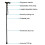 Folding Cane Adjustable Height Black 1 Count 6