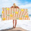 Serviette de plage en microfibre anti-sable à séchage rapide 68,5 x 150 cm 6