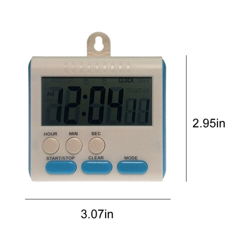 Txmfgh Portable Digital Timer 24-Hour Dual-Language 2