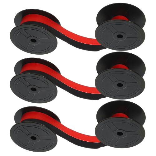 Typewriter Ribbon Replacement Two-Color 3 Pcs