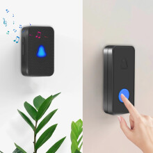 Smart Wireless Doorbell IP55 Waterproof 300M Range 55