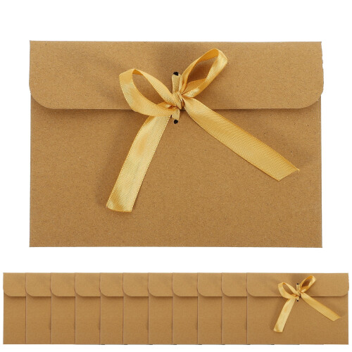 Kraft Paper Envelopes Vintage Style 50 pcs