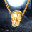 Schedelketting van titaniumstaal, 1 stuk 3