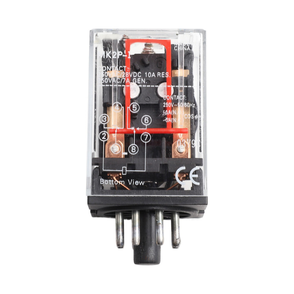 Å°ÅÄ¸­É´Ç»§ÇΜå¨ Dc12v 8É 10A 250Vac 1Ä¸ª 9107258928030