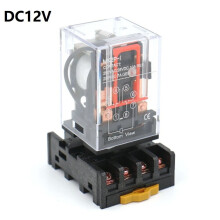 Mosiee MK2P-I általános célú relé 10A 250V DPDT 8 tűs