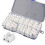 Συνδετήρας σύρματος push10A220V2-pin λευκό100 τεμάχια 1