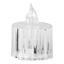 LED teagyertyák, lángmentes, elemes, 12 db-os kiszerelésben