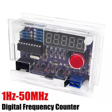 Frekvenciamérő 1Hz-től 50MHz-ig akril burkolattal