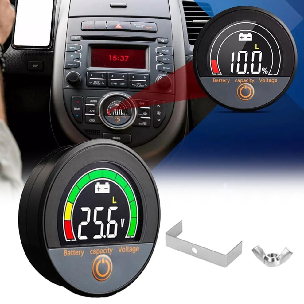 Waterproof Ip67 Voltage Meter For 12V 24V 48V 60V 84V 9107258938909