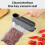Mini machine à emballer sous vide sans fil compatible avec Kayannuo 1
