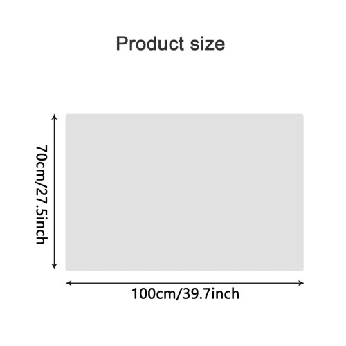 Fleece-Bettdecke, lila Waffelstruktur, 70 x 100 cm 2
