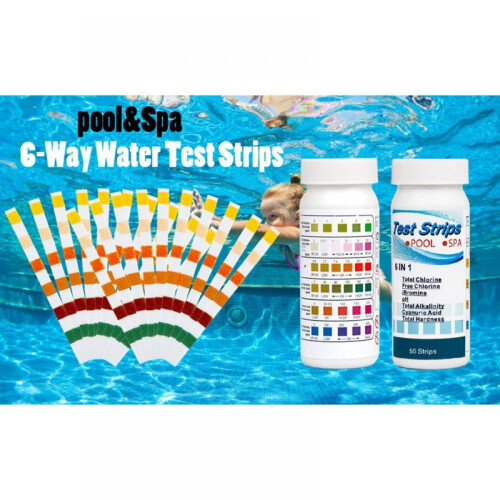 Water Test Strips Kit for Pool and Spa 100 Count 1