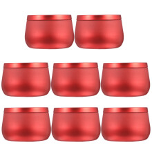 Pot de rangement en forme de ventre, vase, 8 pièces