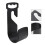 Slanghouder, uitschuifbare slangorganizer, tuinslanghanger (zwart) 5