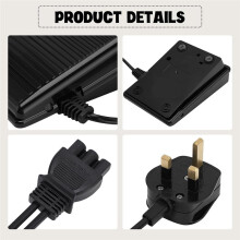 220v Sewing Machine Foot Control Pedal, Anti Slip Design,Easy Installation for Old-Fashioned Sewing Machine UK Plug