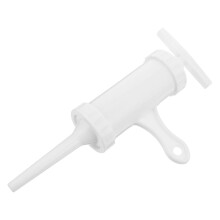 Entonnoir à saucisses en PP blanc, lot de 3