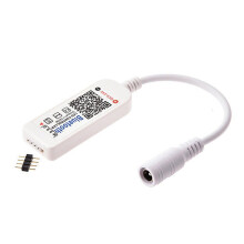 Mini contrĂ´leur LED Bluetooth/WiFi pour rubans LED RGB/RGBW