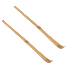 Cuillère à thé matcha en bambou (2 pièces)
