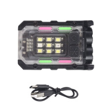 Helmet Light USB Rechargeable Outdoor Survival Safety Signal Flash Lamp for LED Strobe , Night Riding Accessories