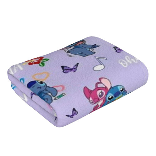 Mäkké savé utierky Stitch do kúpeľne, 2 ks