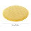 Round Stool Cushion with Ties Yellow Seat Pad 3
