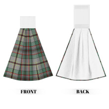 Skót Craig klán tartan kéztörlő tépőzárral,