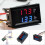 DC-voltmeter/ampèremeter 100V 10A 3-cijferige LED 1
