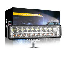 Luz de trabalho LED portátil à prova d'água branca e amarela (1 unidade)