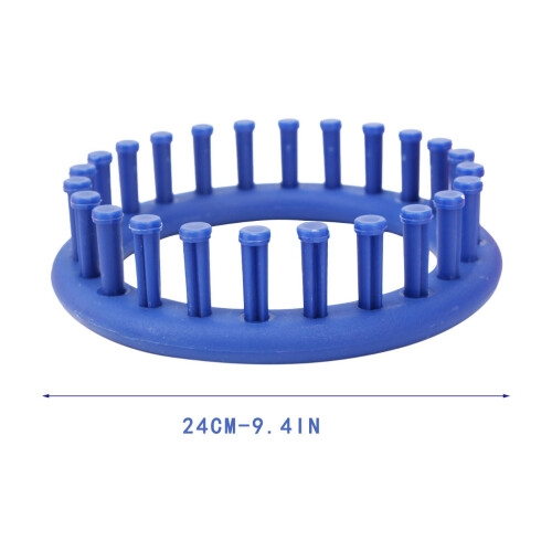 Floleo round knitting loom set with hook, needle, and 1