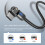 USB Type C Data Cable with 90 Rotation and 3A Fast 2
