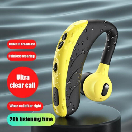 Bluetooth headset V5.1 with mic and mute key, noise 1
