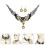 Gotiskt spetschokerset steampunk 3 st 3